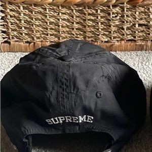 Black supreme hat